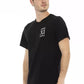 T-shirt da uomo in cotone nero