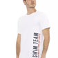 White Cotton Men T-Shirt