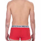 Red Cotton Men Underwear Trunk Twin Pack