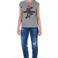 Blue Cotton Women Jeans