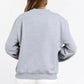 Gray Cotton Women Sweater