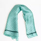 Light Blue Silk Women Scarf