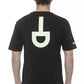 Black Cotton Men T-Shirt