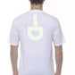 White Cotton Men T-Shirt