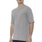 Gray Cotton Men T-Shirt