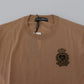 Maglione girocollo in cashmere beige