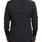 Elegantes, graues Slim Fit-Hemd „Sicilia“