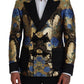 Elegant Floral Evening Party Blazer