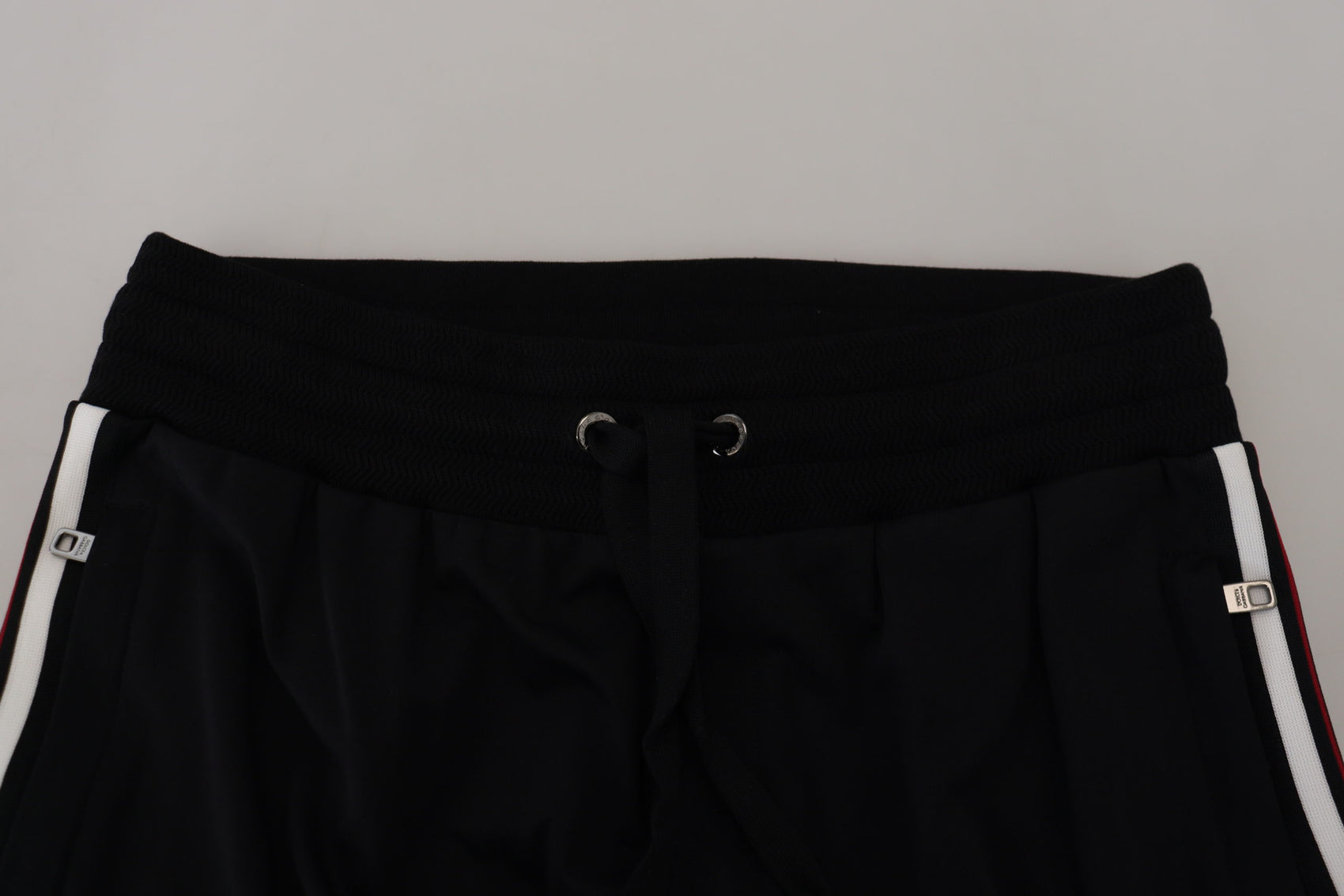 Schicke schwarze Designerhose aus Baumwolle