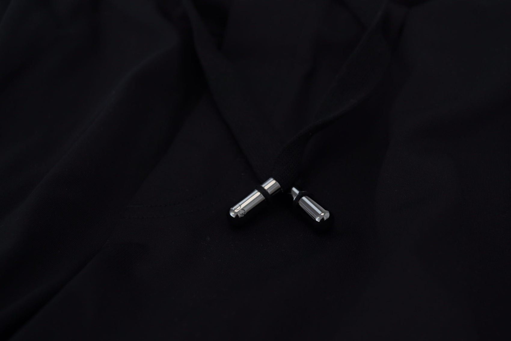 Schicke schwarze Designerhose aus Baumwolle