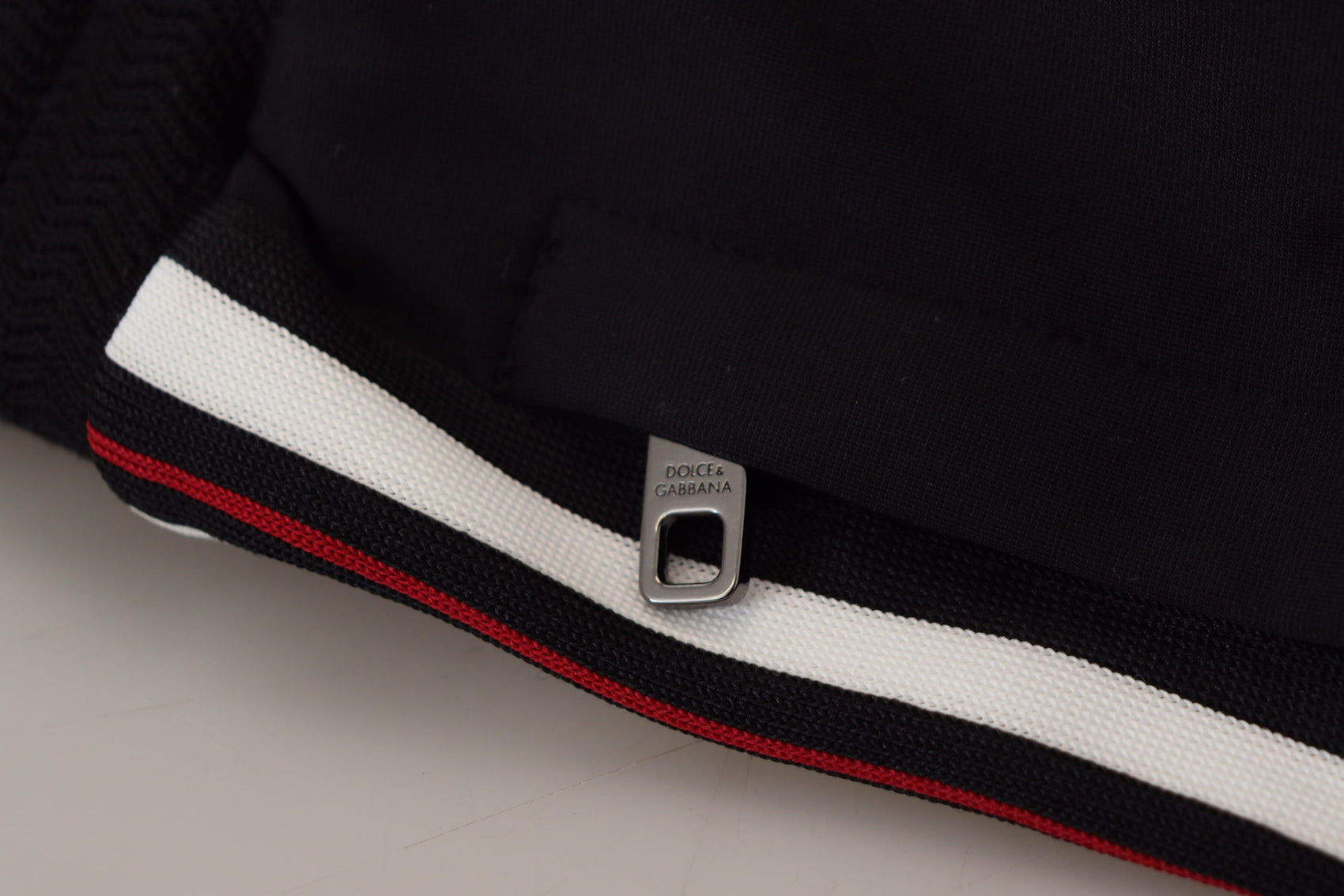 Schicke schwarze Designerhose aus Baumwolle