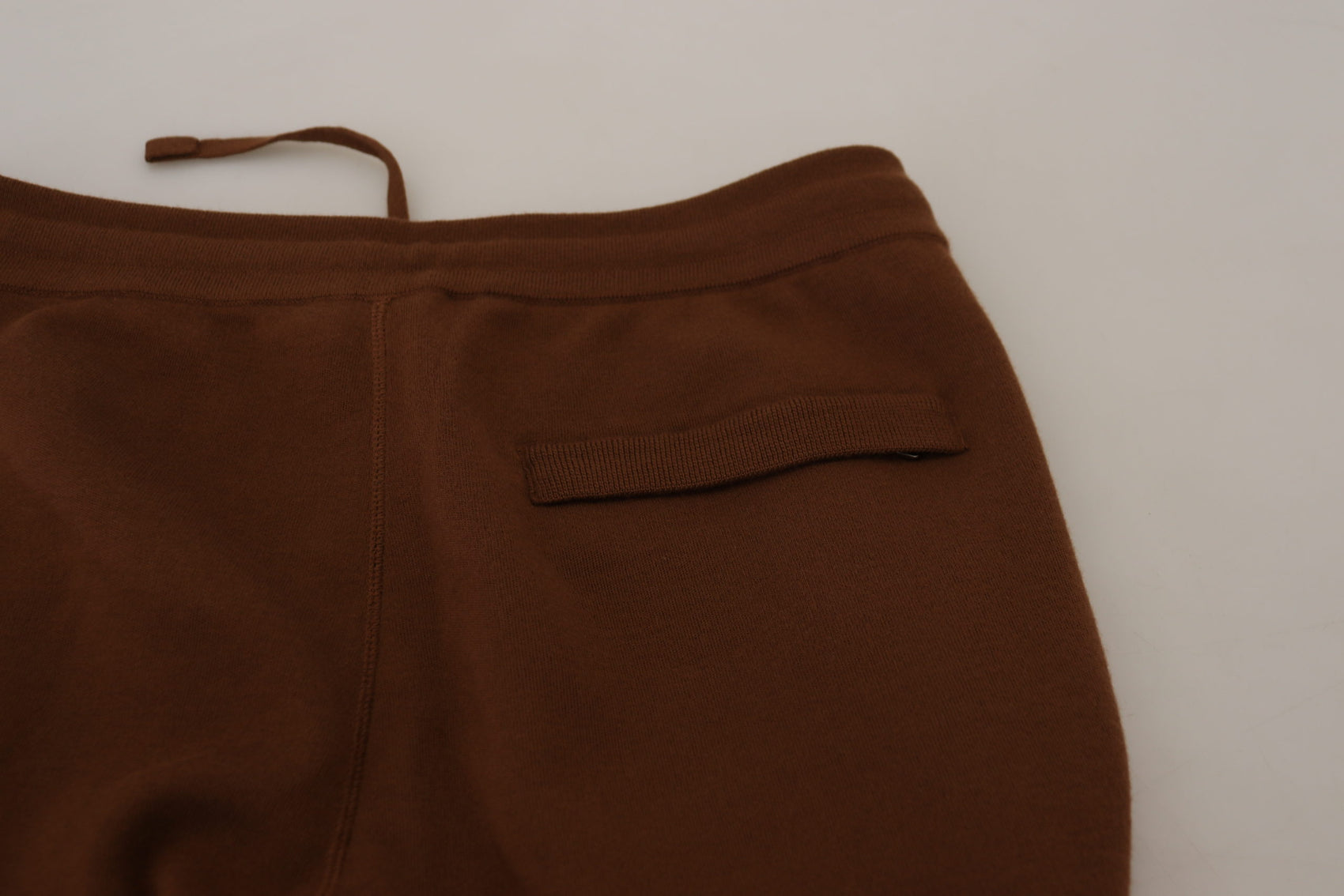 Elegante braune Kaschmir-Jogginghose