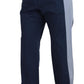 Elegante blaue Baumwoll-Mix-Hose für Herren