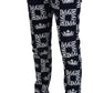 Elegante Jeanshose mit Kronen-Print
