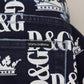 Elegante Jeanshose mit Kronen-Print