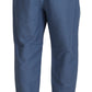 Elegante blaue Leinen-Baumwollhose