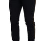Elegante schwarze Hose aus Wollmischung