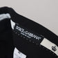 Elegante schwarze Hose aus Wollmischung