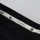 Elegante schwarze Hose aus Wollmischung