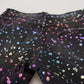 Elegante Jeanshose mit mehrfarbigem Print