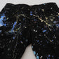 Exquisite Jeanshose mit Farbspritzer-Print