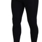 Elegante schwarze Designerhose