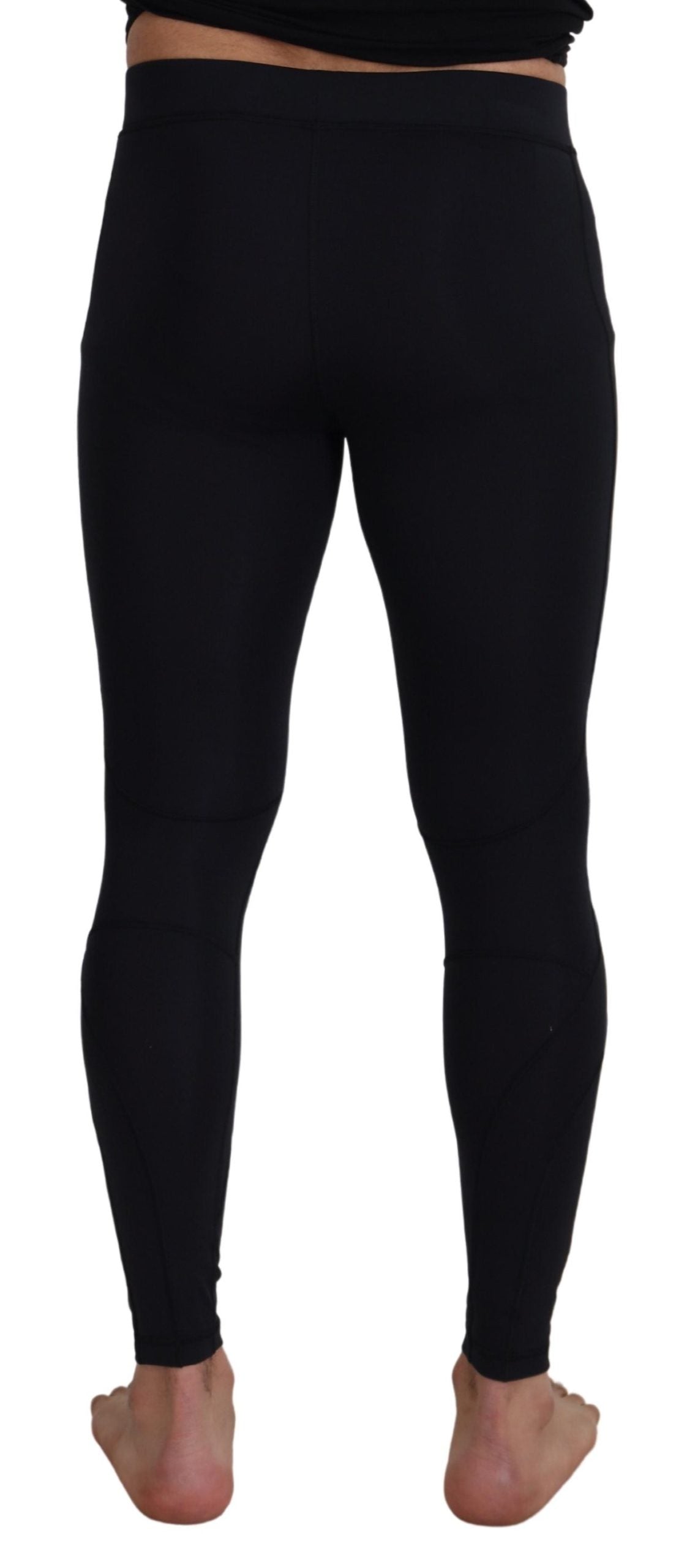 Elegante schwarze Designerhose