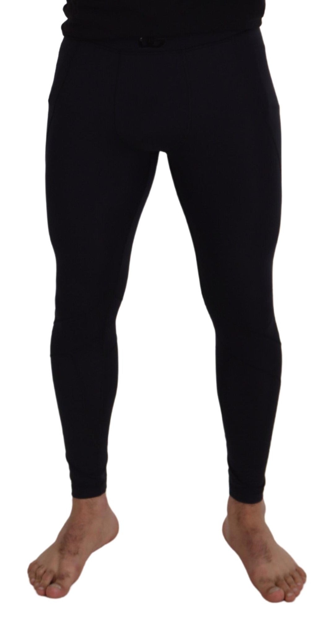 Elegante schwarze Designerhose