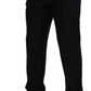 Elegante schwarze Hose aus Schurwollmischung