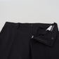 Elegante schwarze Hose aus Wollmischung
