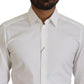 Strahlend weißes Slim Fit Hemd