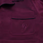 Eleganter roter Seidennachthemd-Pyjama