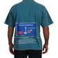 Elegantes Baumwoll-T-Shirt mit Rundhalsausschnitt in Blau