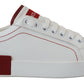 Sneakers eleganti in pelle Portofino bianche