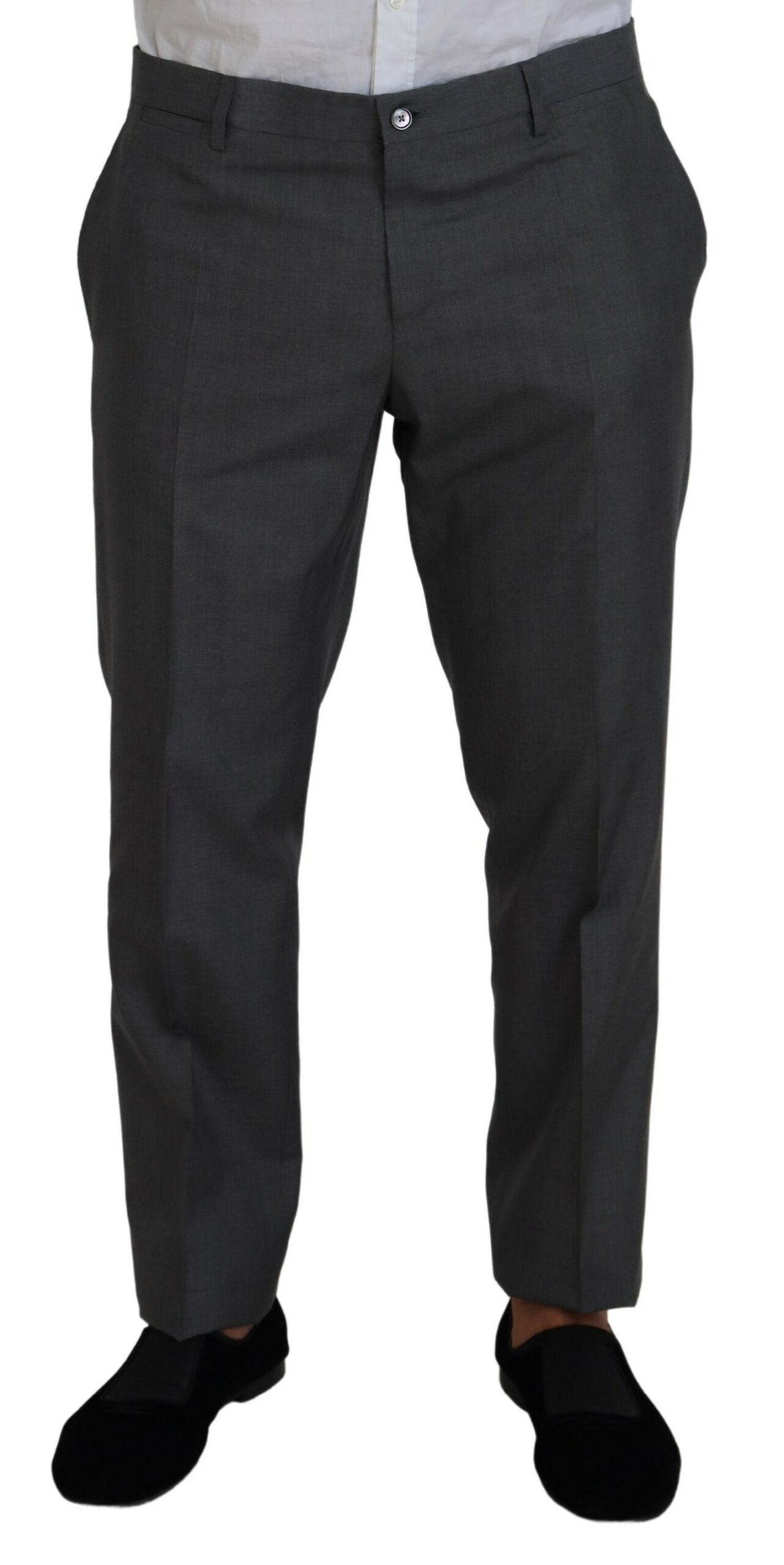 Abito tre pezzi slim fit Martini argento elegante