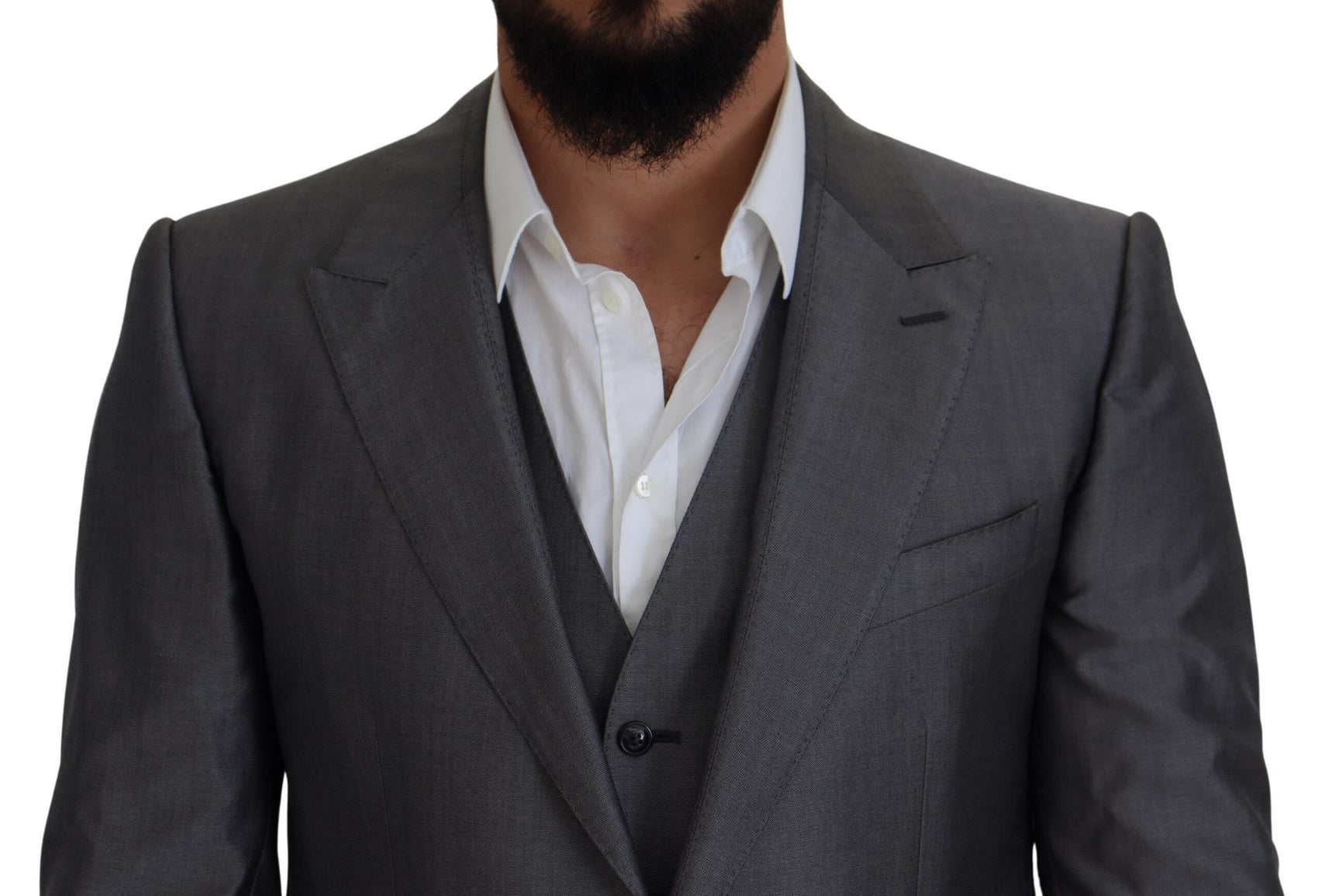 Completo elegante grigio argento Sicilia