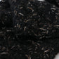 Eleganter schwarzer Schal aus Schurwollmischung