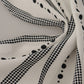 Elegant Dotted Stripe Men's Square Scarf