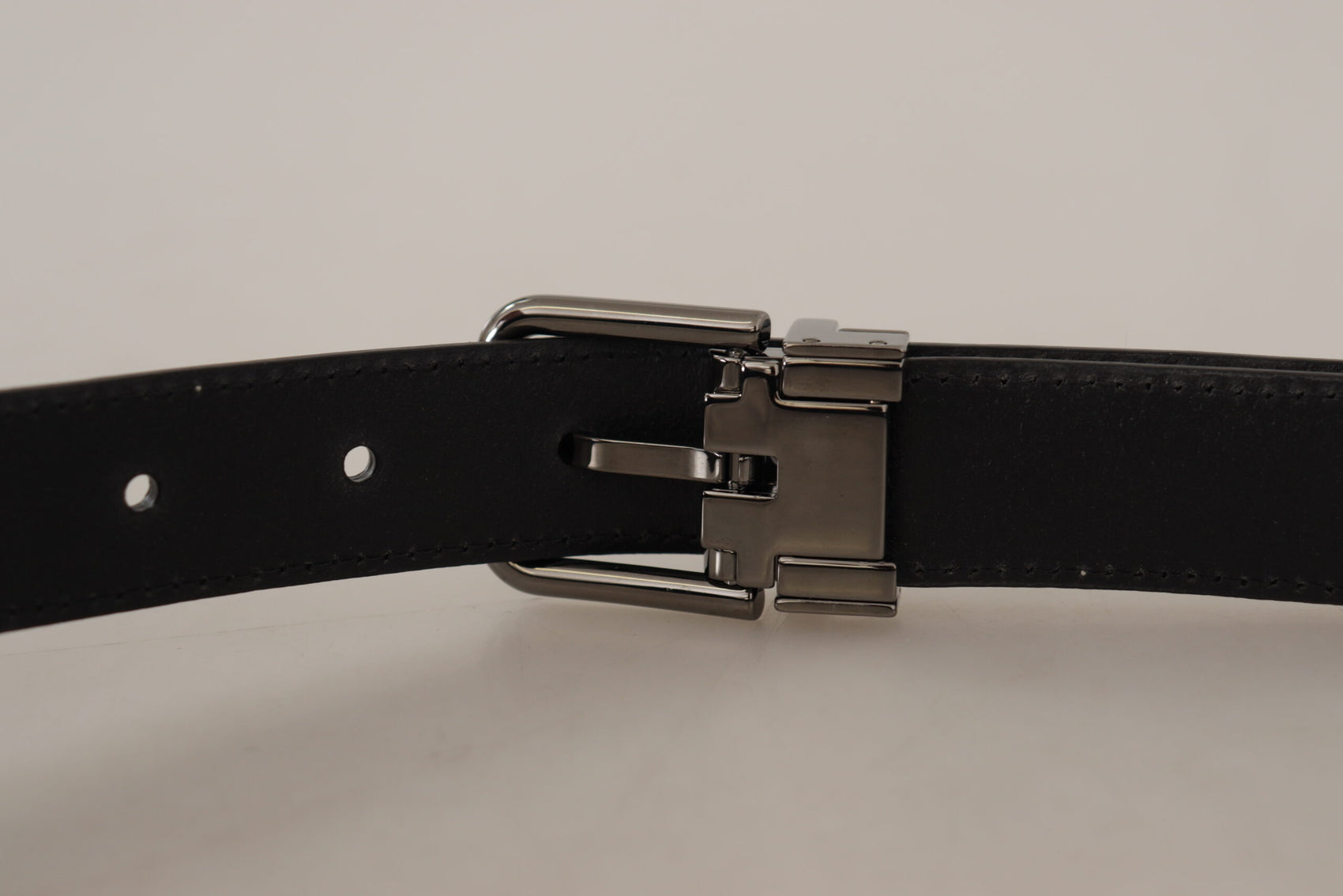 Cintura in pelle di serpente patchwork multicolore