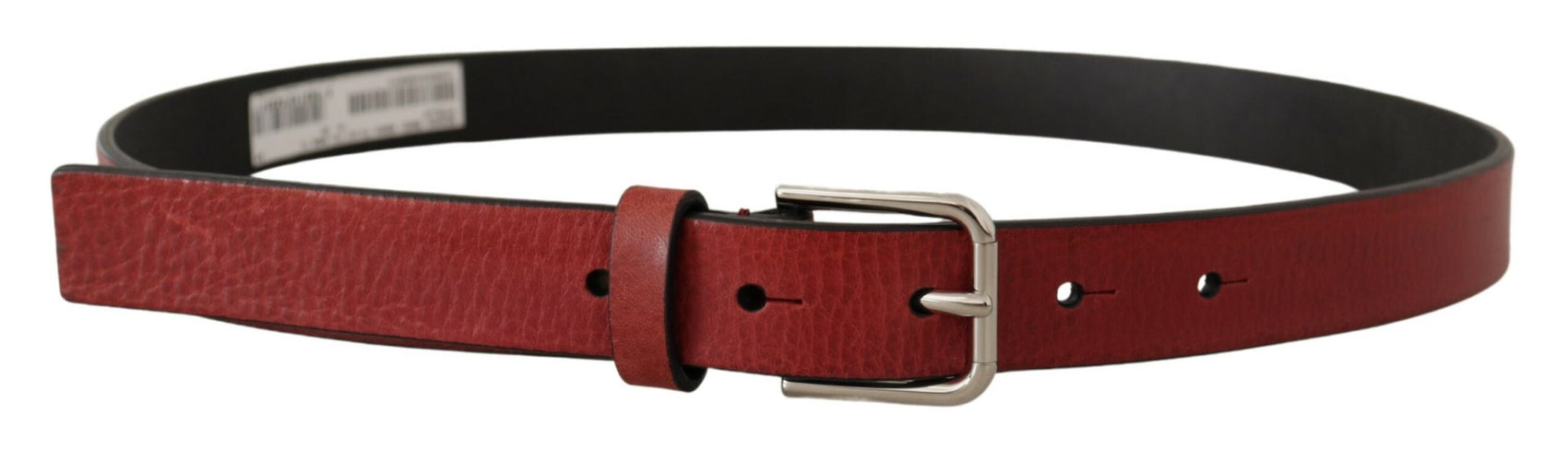 Elegante cintura in pelle italiana color marrone