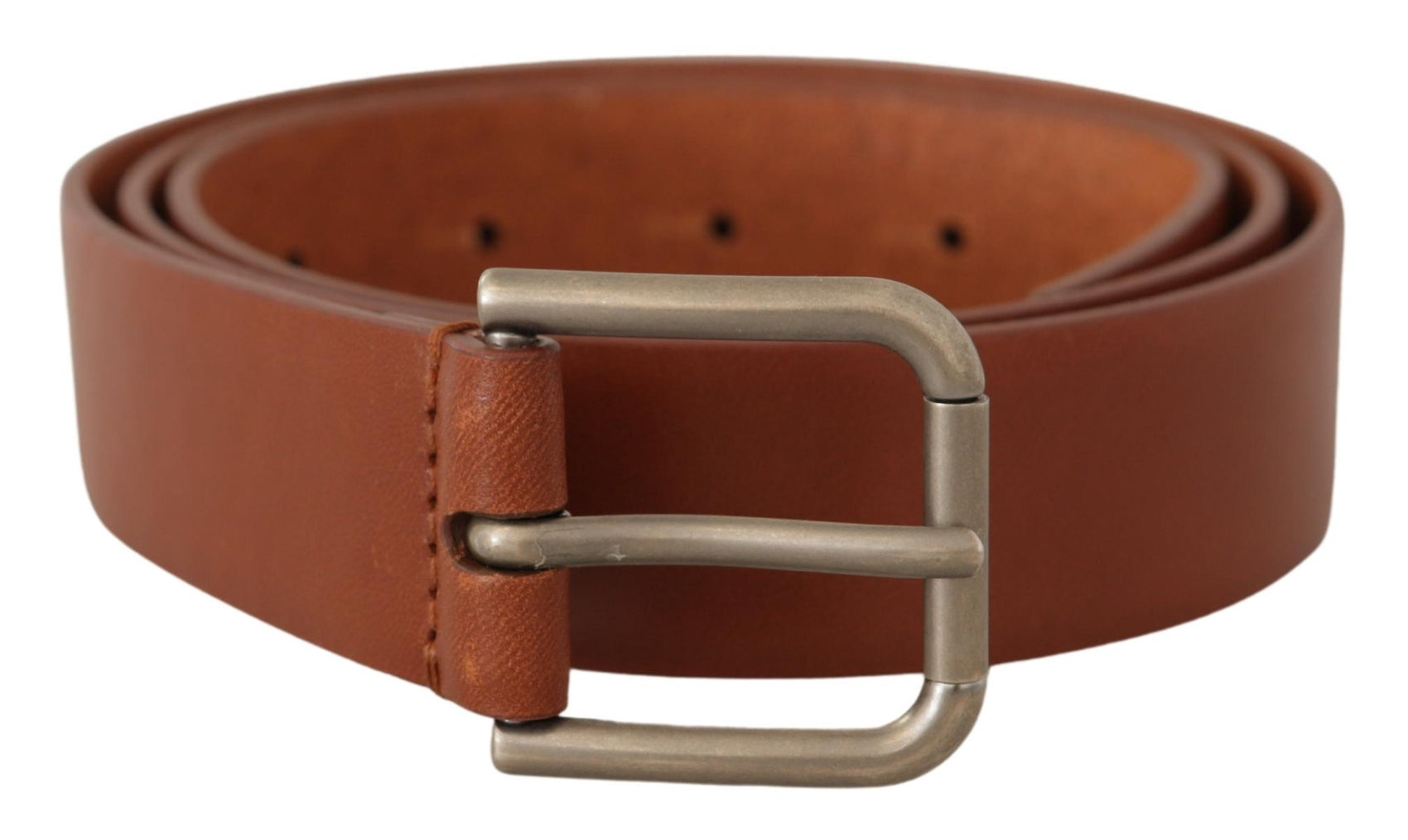 Cintura in pelle elegante con fibbia in metallo