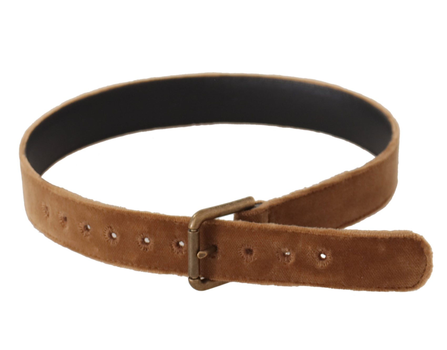Eleganter Ledergürtel mit gravierter Schnalle