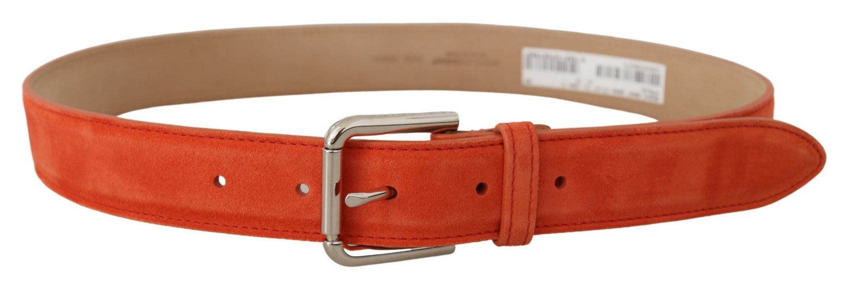 Eleganter Wildledergürtel in leuchtendem Orange