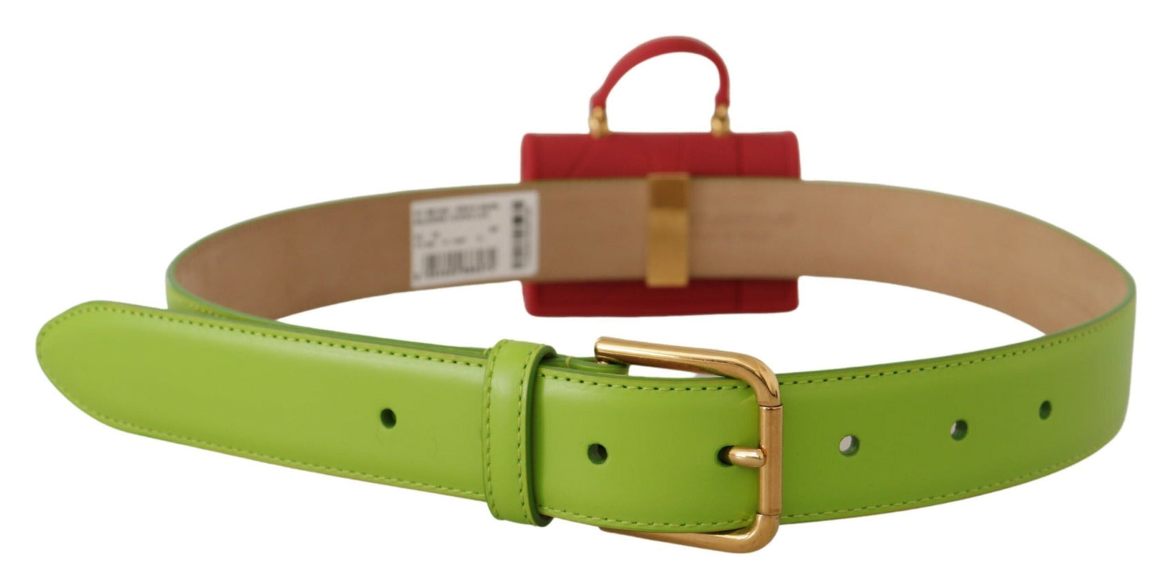 Edler Ledergürtel mit Mini-Taschen-Accessoire
