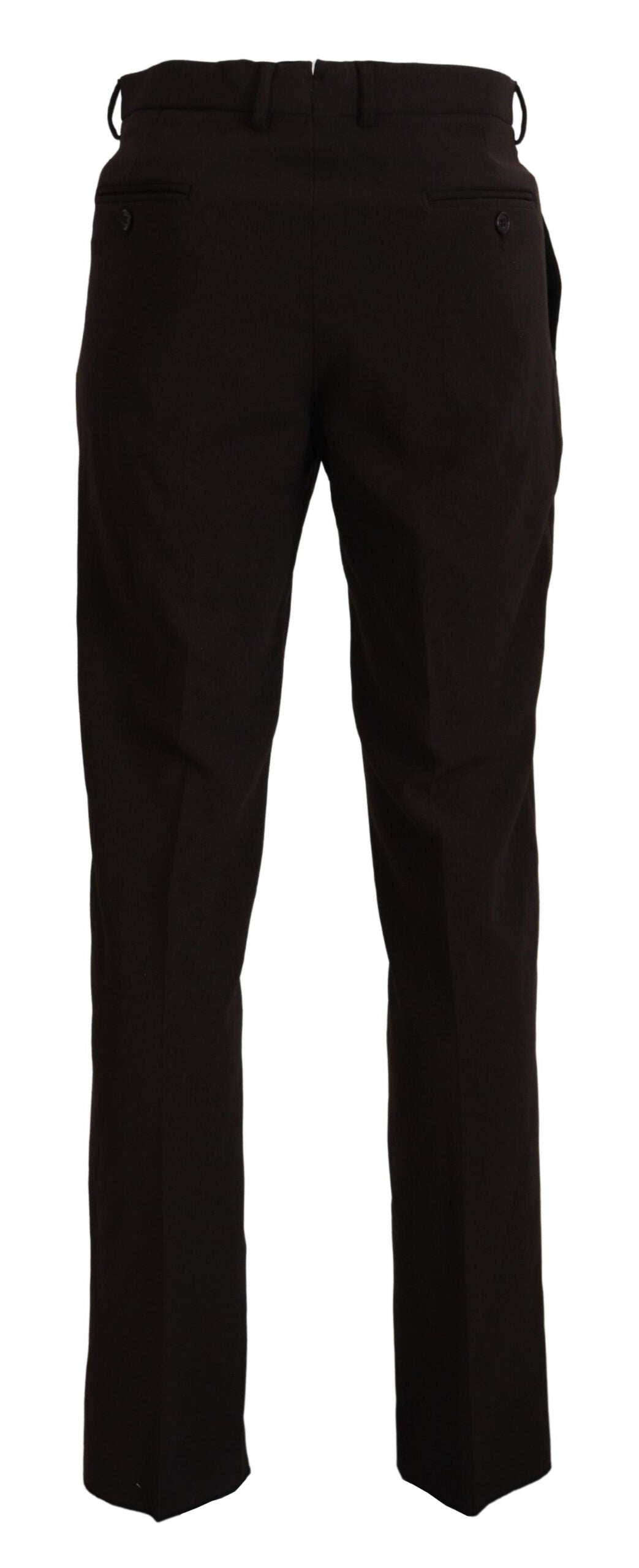 Elegante italienische Braunhose für Herren