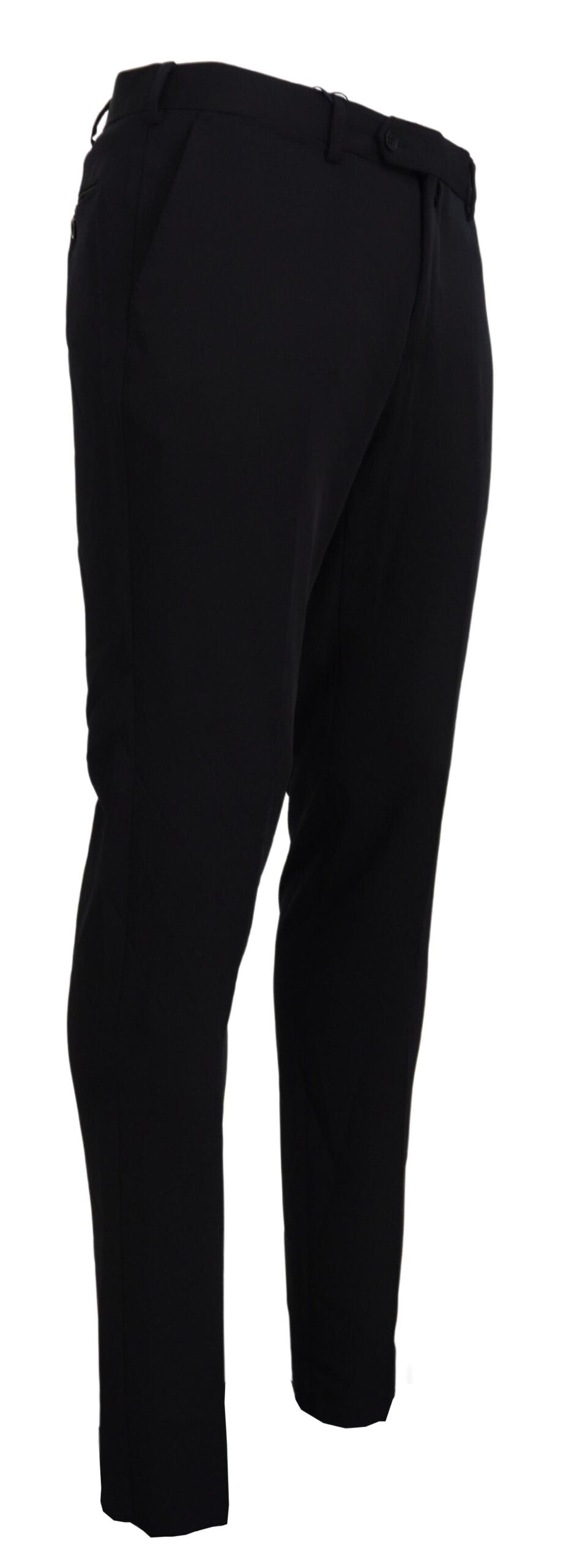 Elegante schwarze Anzughose für Herren