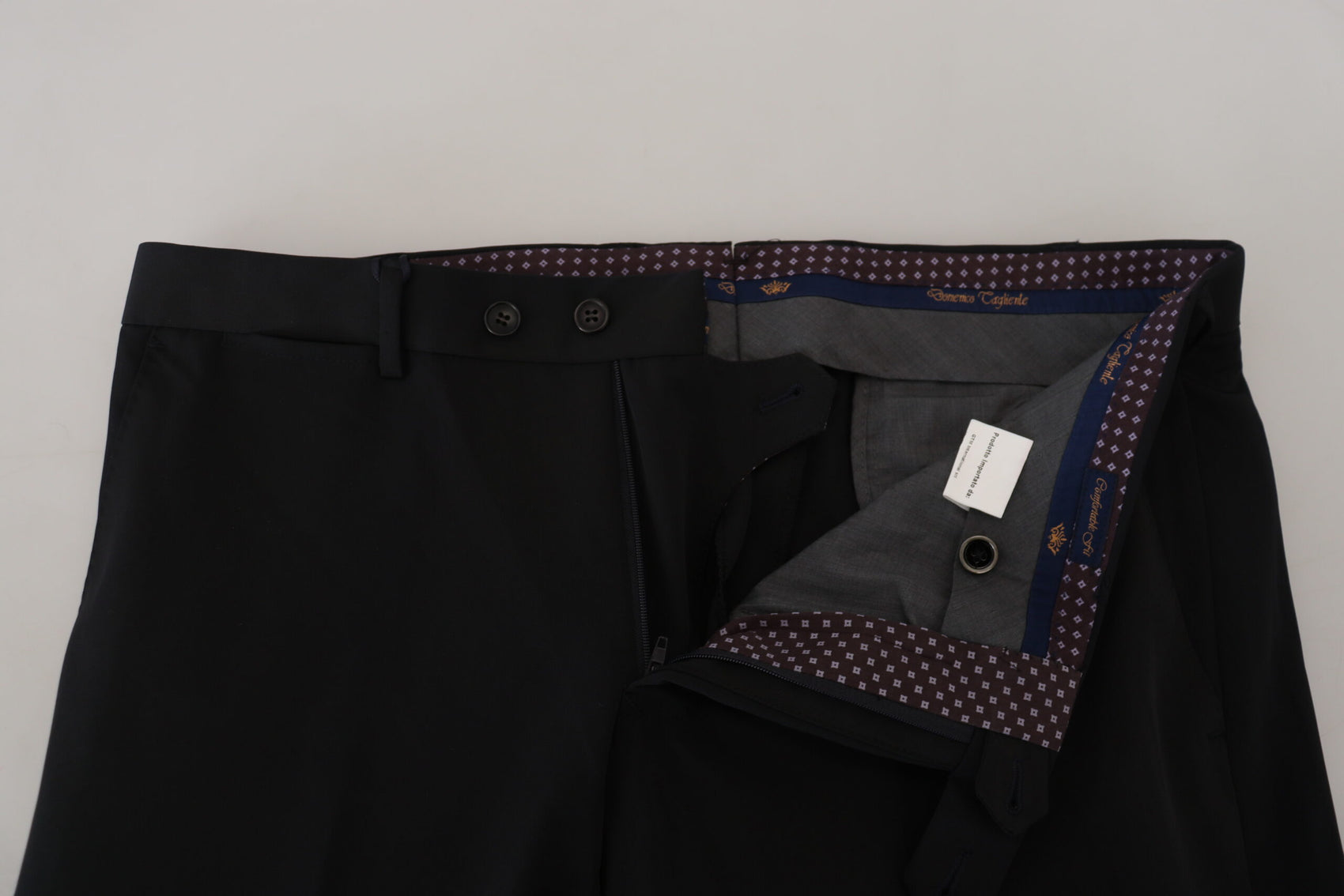 Elegante schwarze Anzughose für Herren