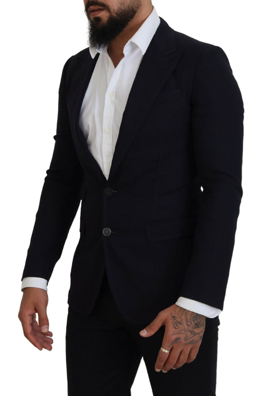 Elegante Blazer Monopetto Nero