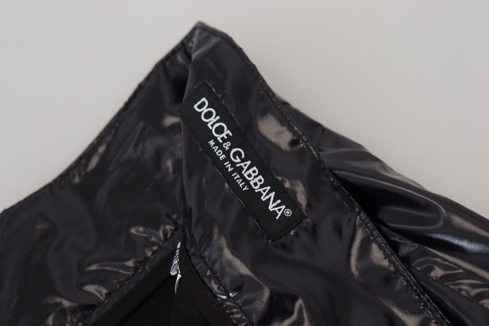 Elegante italienische schwarze MainLine-Hose
