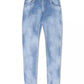 Light Blue Cotton Men Jeans
